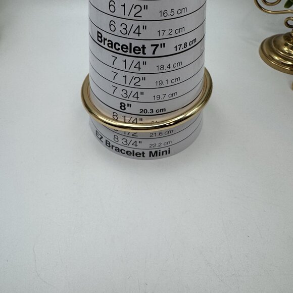 Zara Gold Tone Set Of 8 Bangles 8.5” Stackable Bracelets Minimalist Chic - Picture 3 of 7